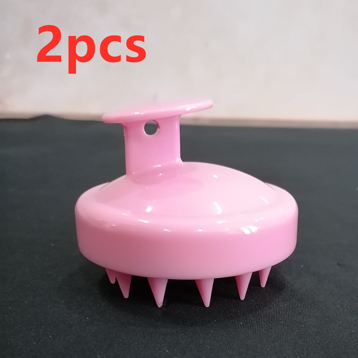 Blent10 silicone shampoo brush for gentle scalp massage and everyday hair washing