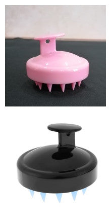 Blent10 silicone shampoo brush for gentle scalp massage and everyday hair washing