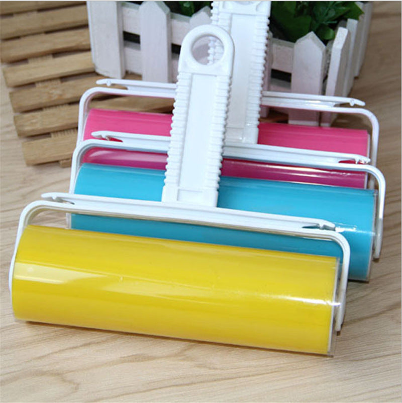 Blent10 large washable hair remover roller for collecting pet hair dust and lint from household fabrics