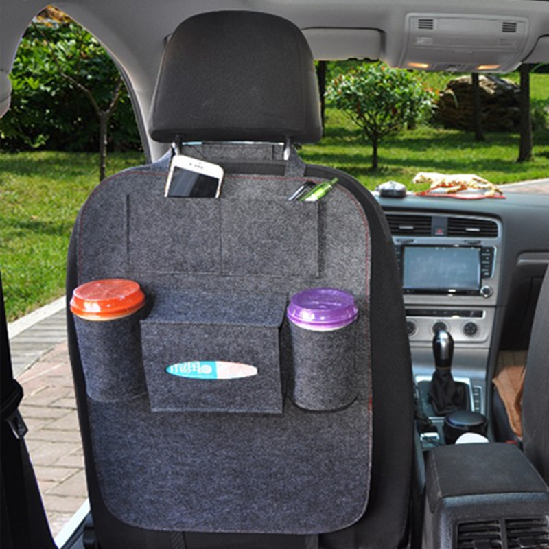 Blent10 multi-purpose auto seat organizer bag for car storage and travel essentials