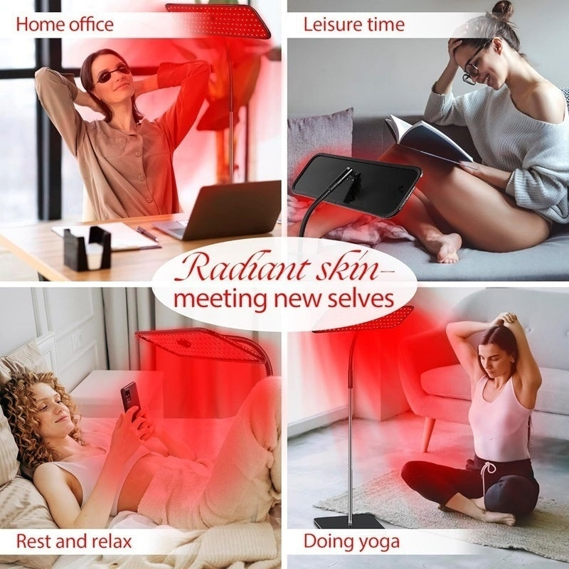 Blent10 red light pulse therapy lamp for facial and body beauty care