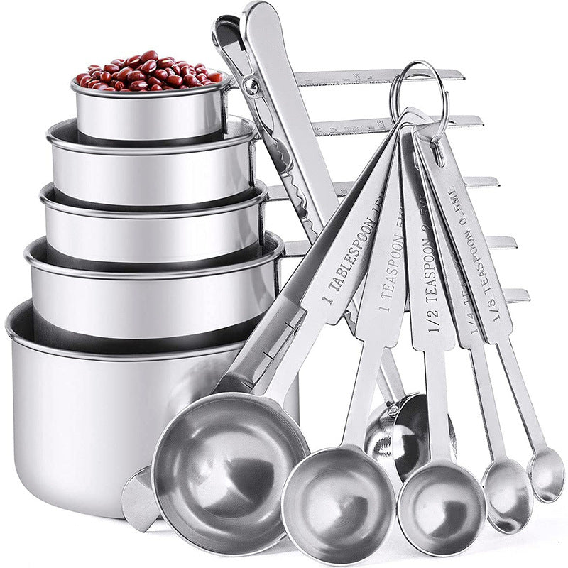 Blent10 measuring cup set with scale markings for cooking and baking