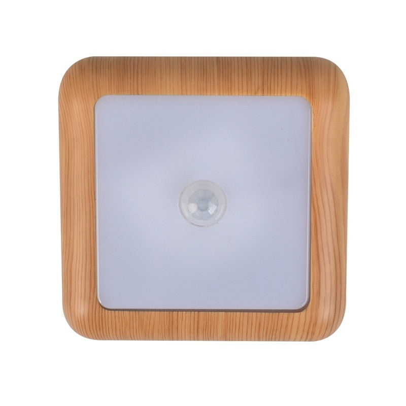 Blent10 Nordic kitchen cabinet sensor light with wood grain finish and LED illumination