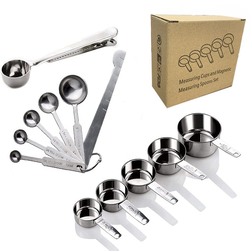 Blent10 measuring cup set with scale markings for cooking and baking