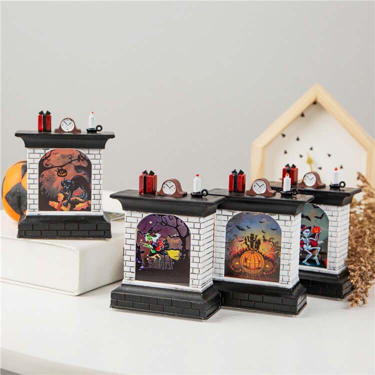 Blent10 Halloween Pumpkin LED Lantern