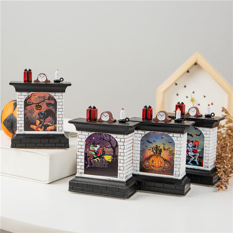 Blent10 Halloween Pumpkin LED Lantern