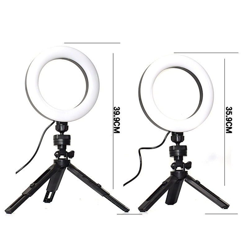 Blent10 mobile live streaming kit with adjustable fill light and desktop tripod for smartphone videos