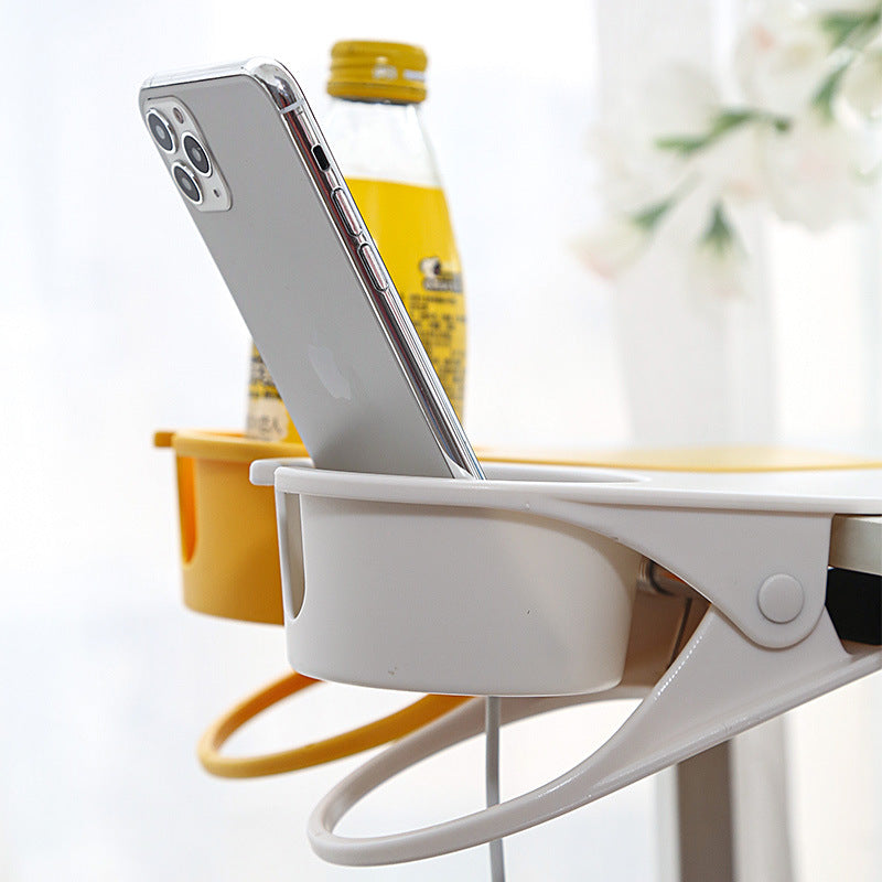 Blent10 multi-purpose plastic desk cup holder with large table storage rack