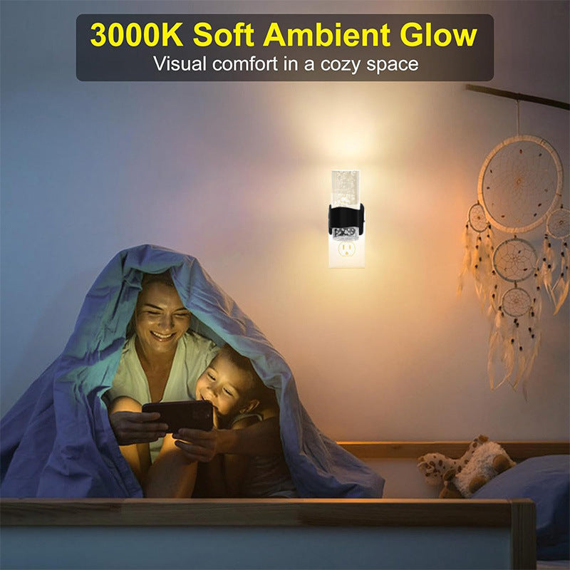 Blent10 LED Motion-Sensor Night Light – Stepless Dimming Wall Lamp