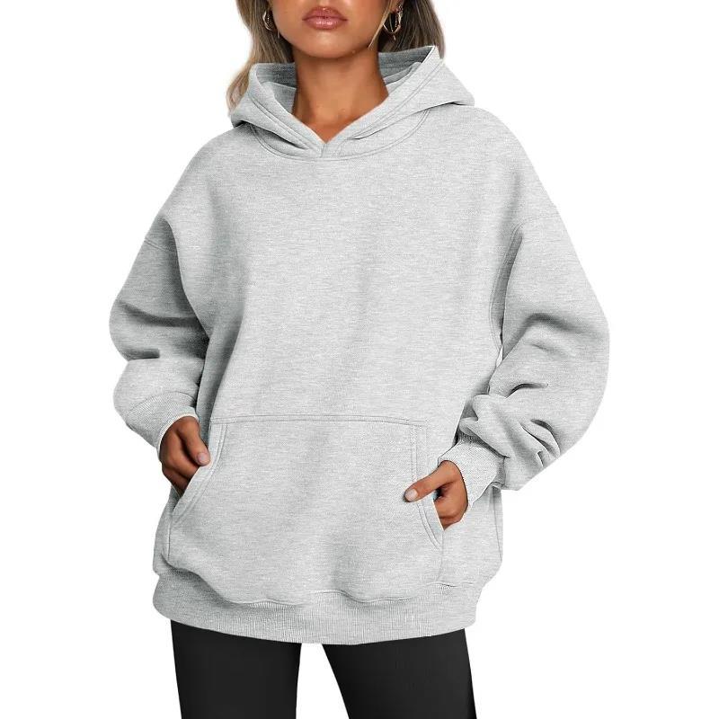 Blent10 Queen Oversized Hoodie Drop-Shoulder Sportswear