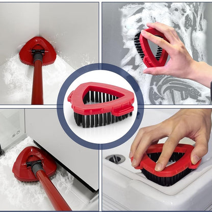 Blent10 triangular cleaning brush replacement head for compatible household cleaning tools