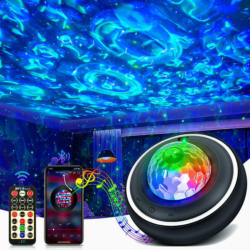 Blent10 water ripple nebula starry sky projection lamp for decorative ambient lighting