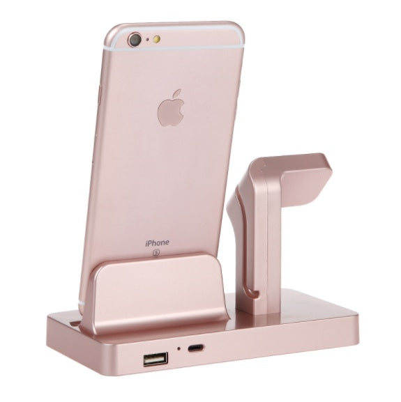 Blent10 2-in-1 iPhone &amp; Apple Watch Charging Dock Stand