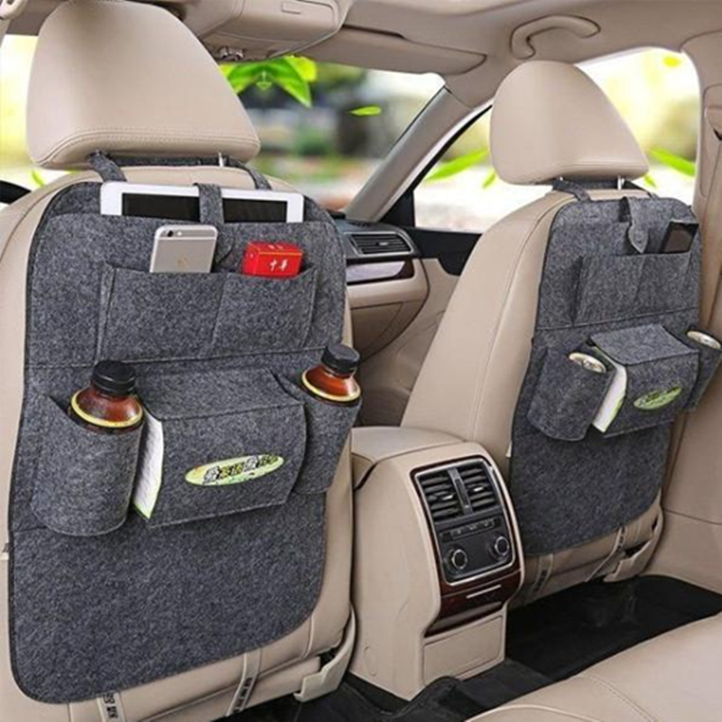 Blent10 multi-purpose auto seat organizer bag for car storage and travel essentials