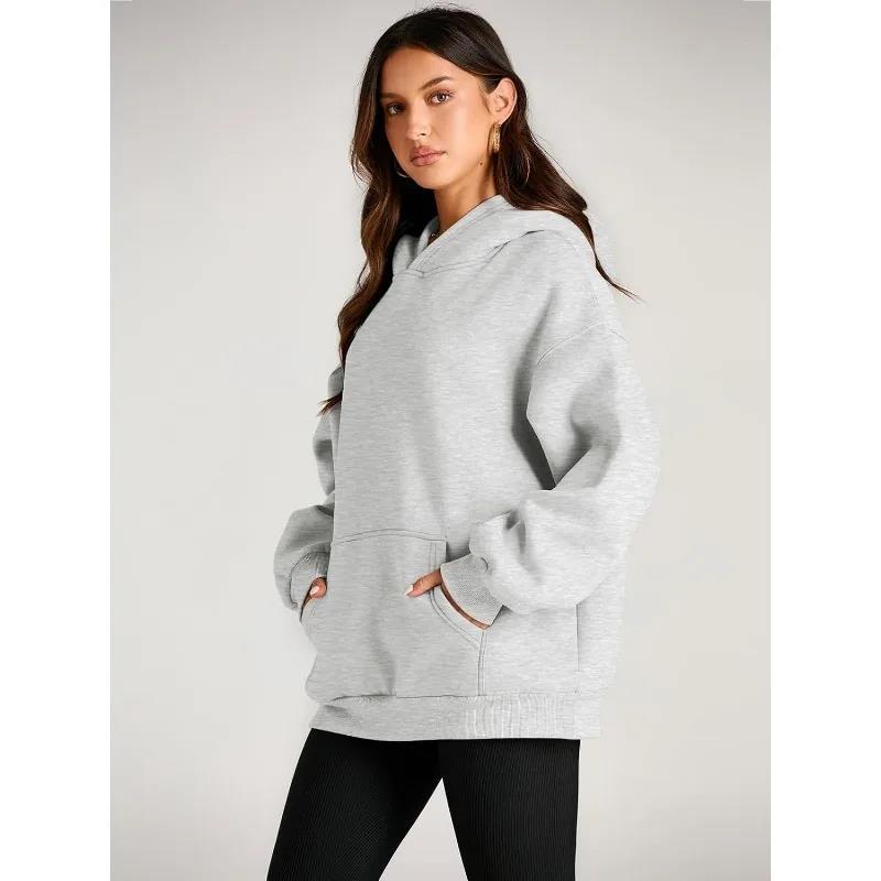 Blent10 Queen Oversized Hoodie Drop-Shoulder Sportswear