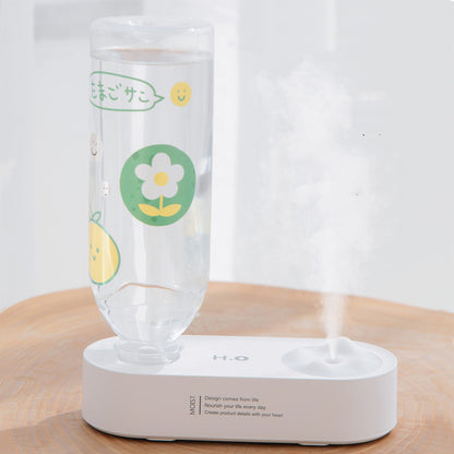 Shop the Blent10 Aquarius USB mini humidifier with a portable, bottle-inspired design for desks, bedrooms, and suitable indoor spaces.
