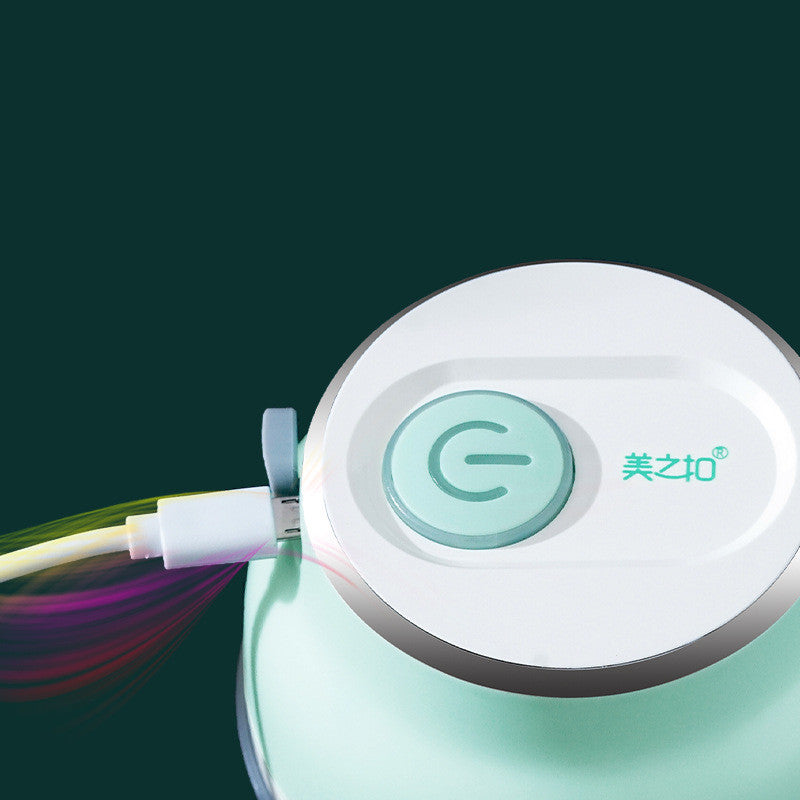 Blent10 portable electric mini garlic chopper for chopping vegetables, fruit, and suitable meat