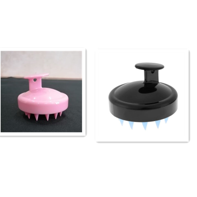 Blent10 silicone shampoo brush for gentle scalp massage and everyday hair washing