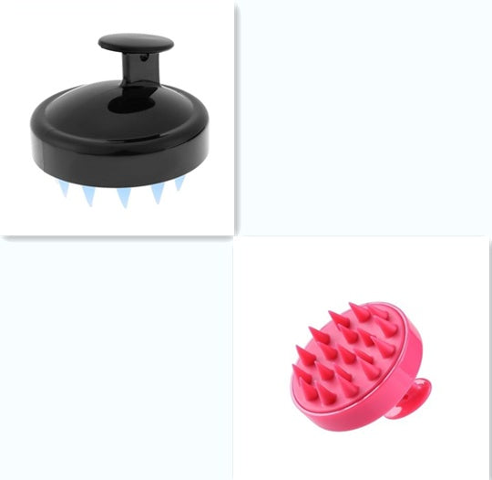 Blent10 silicone shampoo brush for gentle scalp massage and everyday hair washing