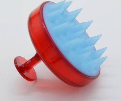 Blent10 silicone shampoo brush for gentle scalp massage and everyday hair washing