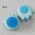 Blent10 Pet Massage Bath Brush with Shampoo Dispenser for Cats & Dogs