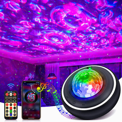 Blent10 water ripple nebula starry sky projection lamp for decorative ambient lighting