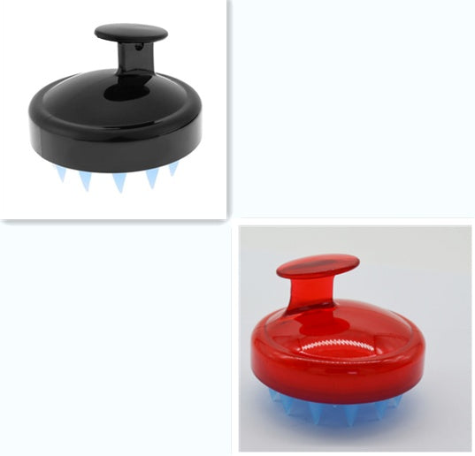 Blent10 silicone shampoo brush for gentle scalp massage and everyday hair washing