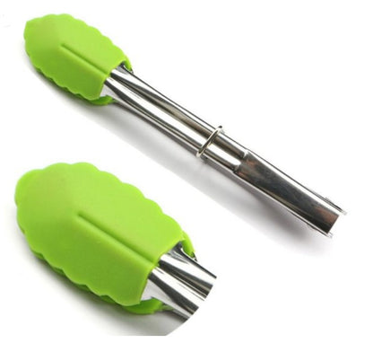 Blent10 silicone kitchen utensils for salad serving, cooking, and stainless steel BBQ grilling