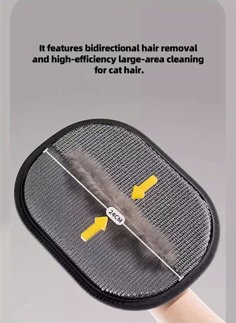 Blent10 cat hair removal glove for collecting loose fur and grooming cats