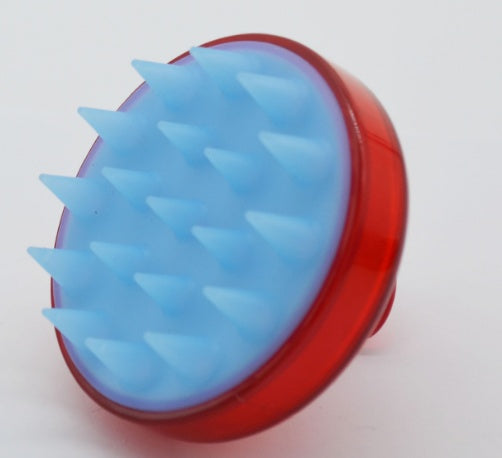 Blent10 silicone shampoo brush for gentle scalp massage and everyday hair washing