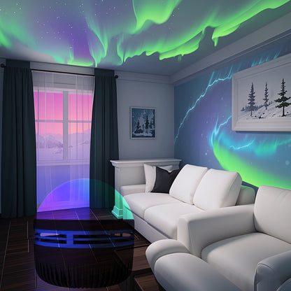 Blent10 water ripple LED projection ambience light small night lamp for bedroom décor
