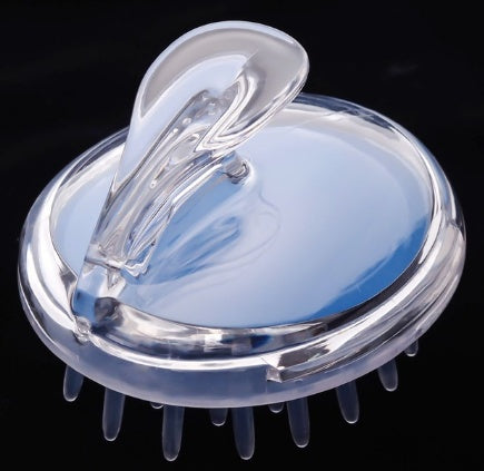 Blent10 silicone scalp massage brush for shampooing, scalp cleansing, and hair care