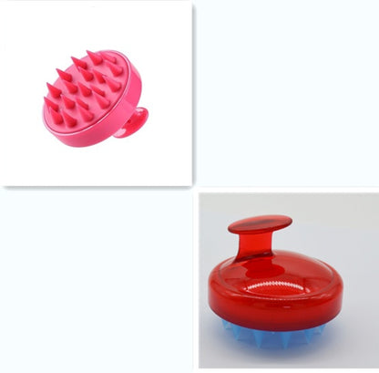 Blent10 silicone shampoo brush for gentle scalp massage and everyday hair washing