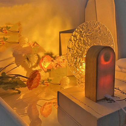 Blent10 water ripple sunlight shadow atmosphere lamp for decorative home lighting
