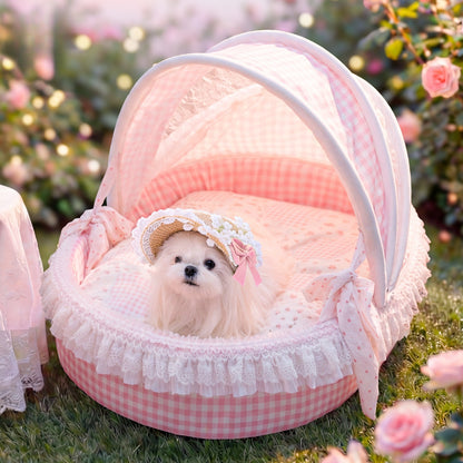 Blent10 spring summer dog bed with pet cradle design for everyday resting