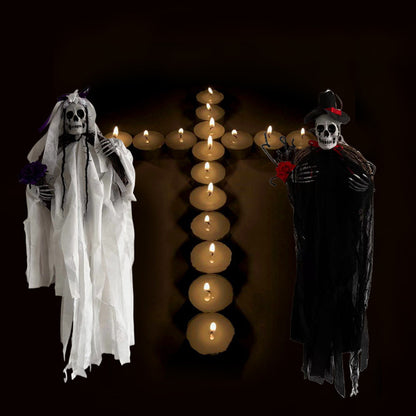 Blent10 Halloween haunted house horror party decorations for spooky displays