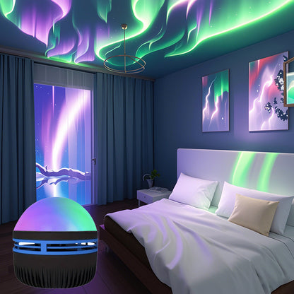 Blent10 water ripple LED projection ambience light small night lamp for bedroom décor