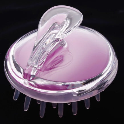 Blent10 silicone scalp massage brush for shampooing, scalp cleansing, and hair care