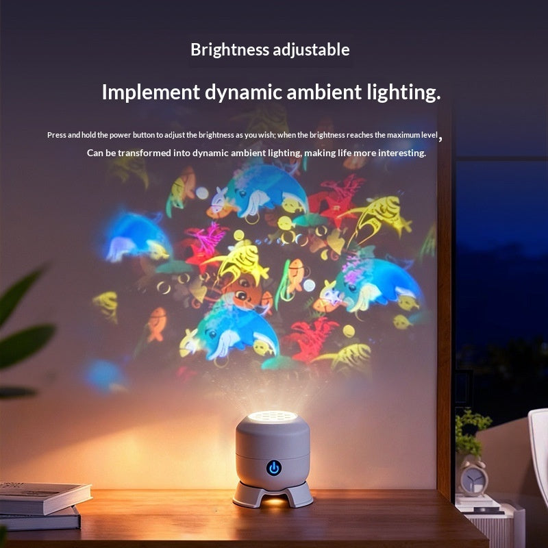 Blent10 LED Christmas Snowflake Projection Light