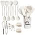 Blent10 food-grade silicone kitchen utensil set for cooking, mixing, stirring, and serving