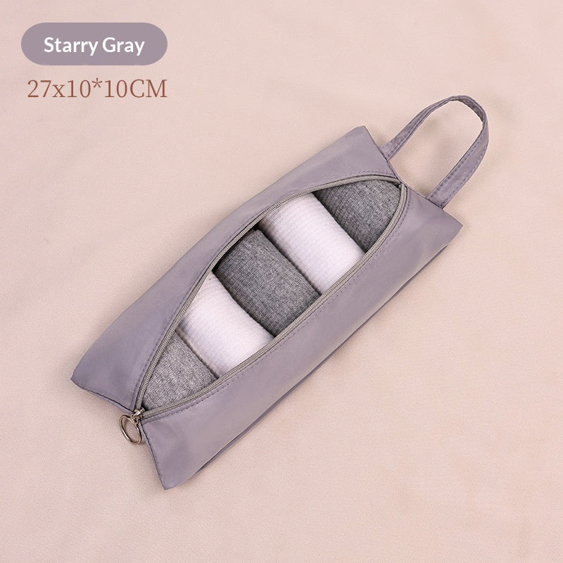 Blent10 travel underwear storage bag for organising clothing and travel essentials