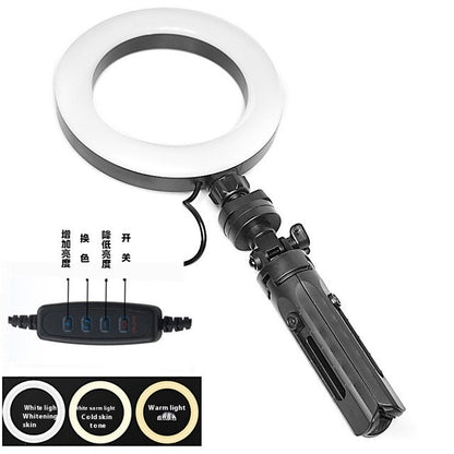 Blent10 mobile live streaming kit with adjustable fill light and desktop tripod for smartphone videos