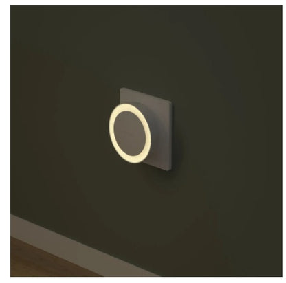 Blent10 light sensor plug-in LED night light for bedroom and hallway illumination