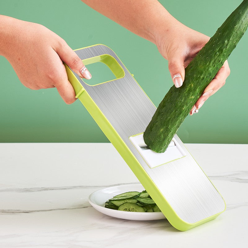 Blent10 stainless steel vegetable cutter and grater for multi-function kitchen food preparation