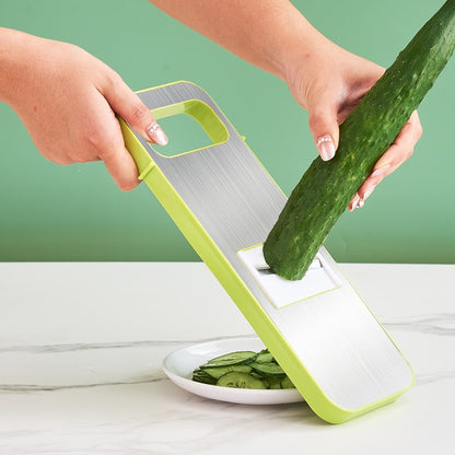 Blent10 stainless steel vegetable cutter and grater for multi-function kitchen food preparation