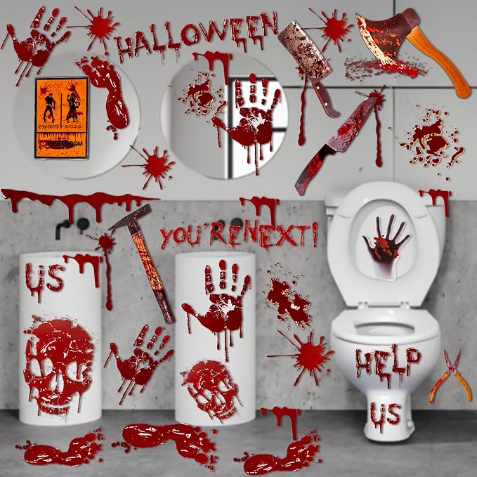 65bfe4bfba0e7af64319e95852707f69Blent10 Halloween Window Clings – Horror Decorations