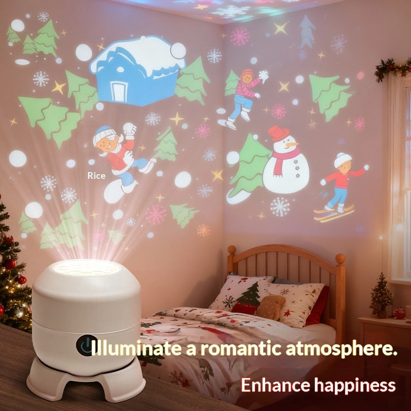 Blent10 LED Christmas Snowflake Projection Light
