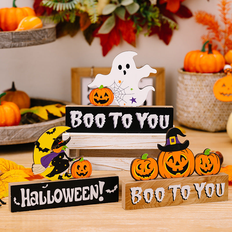 Halloween ghost gnome pumpkin decorations