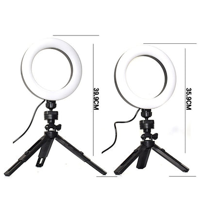 Blent10 mobile live streaming kit with adjustable fill light and desktop tripod for smartphone videos