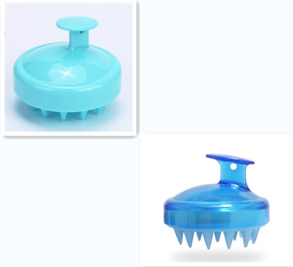 Blent10 silicone shampoo brush for gentle scalp massage and everyday hair washing